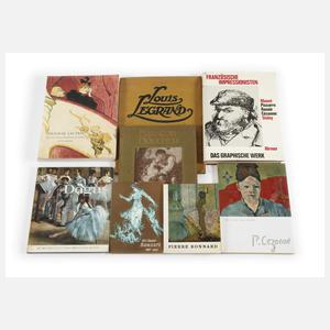 Konvolut französische Impressionisten