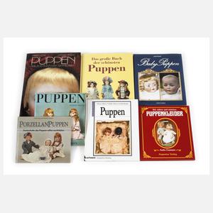 Konvolut Fachliteratur Puppen