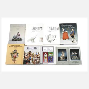 Konvolut Fachliteratur Porzellan