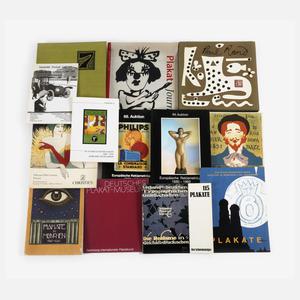 Konvolut Fachliteratur Plakatkunst