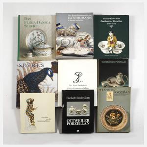 Konvolut Fachliteratur Porzellan