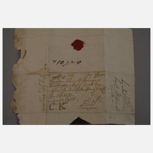 Konvolut historische Dokumente