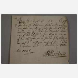 Konvolut historische Dokumente