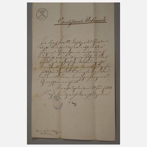 Konvolut historische Dokumente