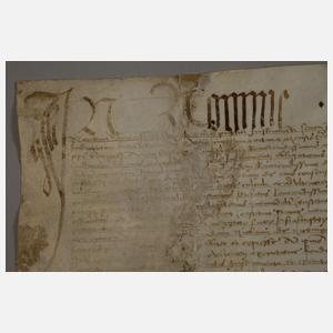 Historisches Dokument