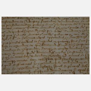 Historisches Dokument