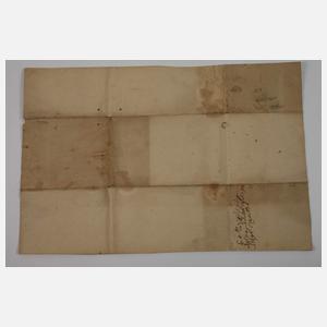 Historische Quittung Falkenstein