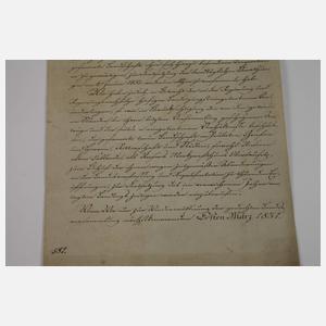 Historischer Erlass Treuen