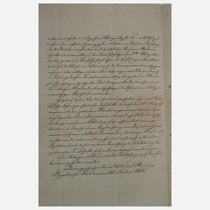 Historischer Erlass Treuen