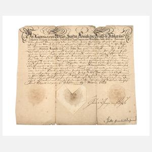 Historischer Vertrag