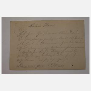 Konvolut alte Belege