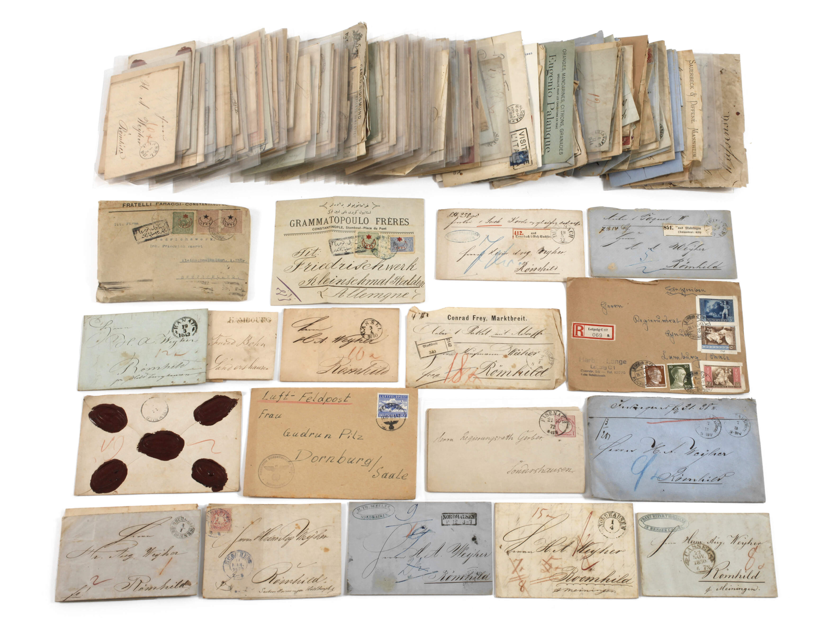 Konvolut alte Belege