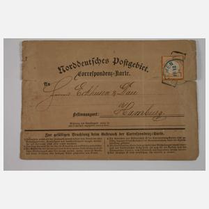 Zwei Belege Luftpost Russland–Deutschland