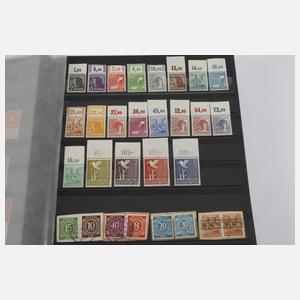 Konvolut Briefmarken Besatzung, Berlin und Welt