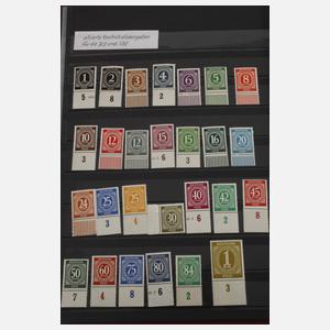 Konvolut Briefmarken Besatzung, Berlin und Welt