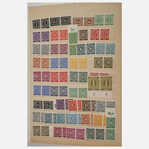 Konvolut Briefmarken Besatzung, Berlin und Welt