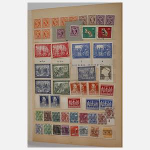 Konvolut Briefmarken Besatzung, Berlin und Welt