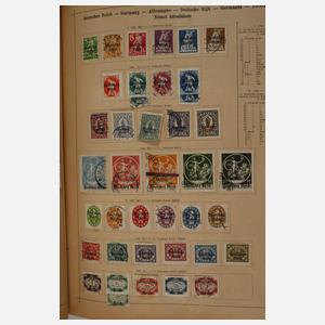 Große Briefmarkensammlung Deutschland und Welt