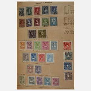 Große Briefmarkensammlung Deutschland und Welt