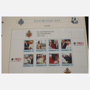 Markensammlung Papst Benedikt XVI.