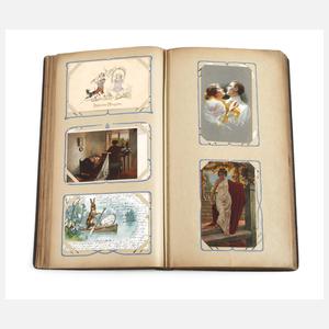 Postkartenalbum Kitsch