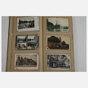Zwei Ansichtskartenalben Deutschland