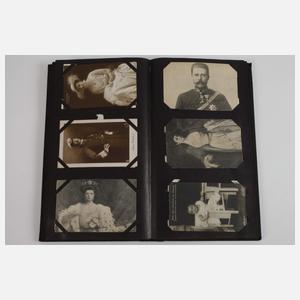 Postkartenalbum Adel