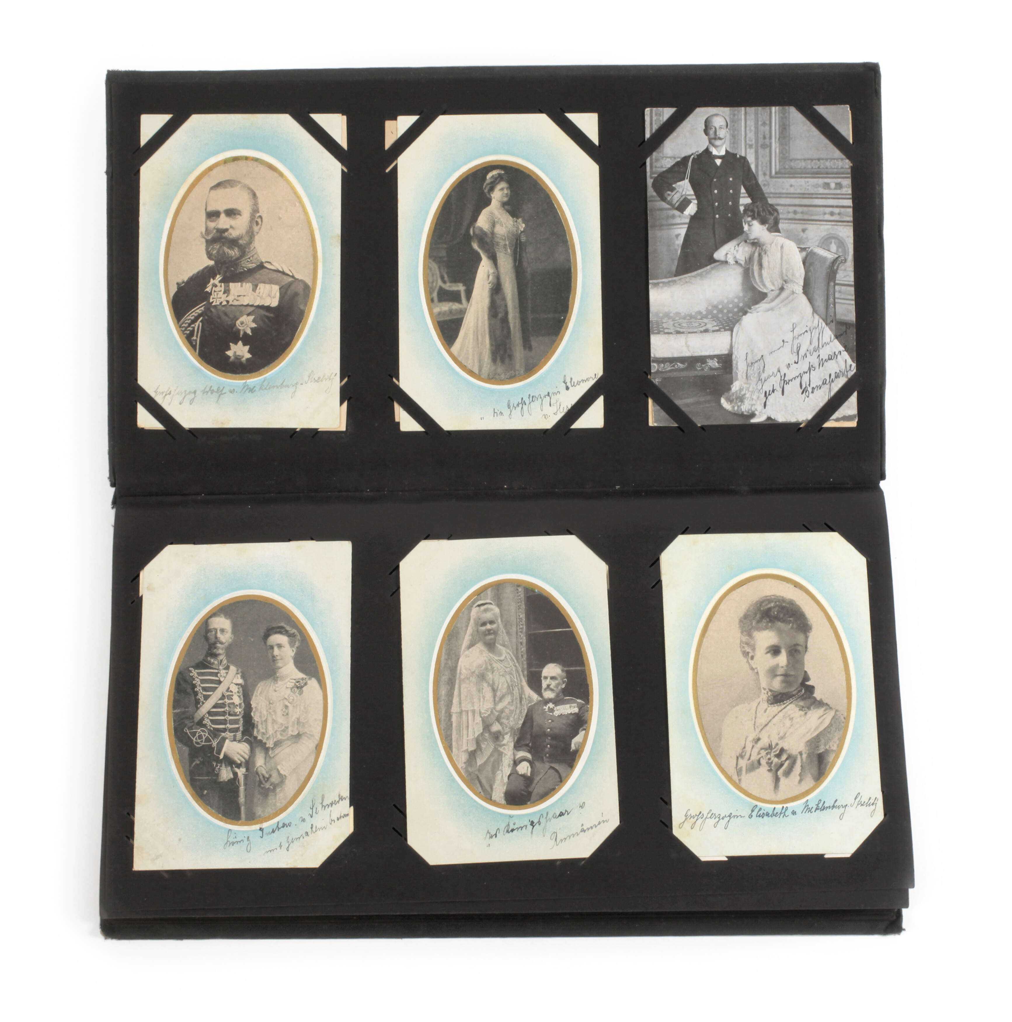 Postkartenalbum Adel