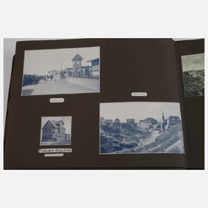 Ansichtskartenalbum Juist, Helgoland, Hamburg