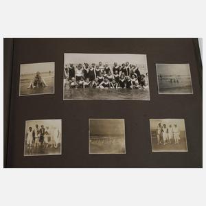 Ansichtskartenalbum Juist, Helgoland, Hamburg