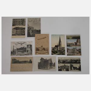 Konvolut Ansichtskarten Plauen und Umgebung