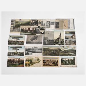 Konvolut Ansichtskarten Plauen und Umgebung