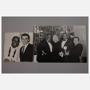 Autographe Louis Armstrong und Jewel Brown