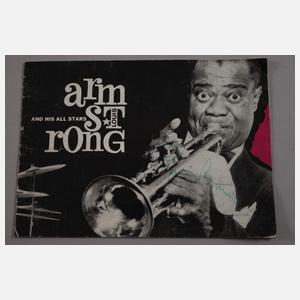 Autographe Louis Armstrong und Jewel Brown