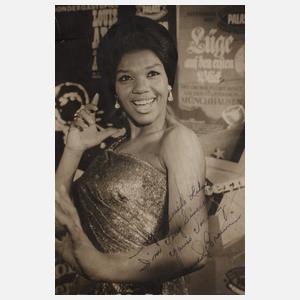 Autographe Louis Armstrong und Jewel Brown