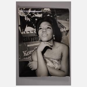 Autographe Louis Armstrong und Jewel Brown