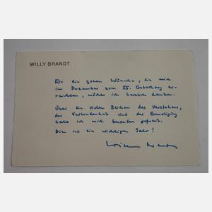 Nachlass Willy Brandt