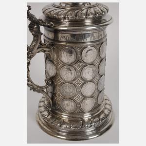 Großer Münzhumpen Silber