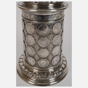 Großer Münzhumpen Silber