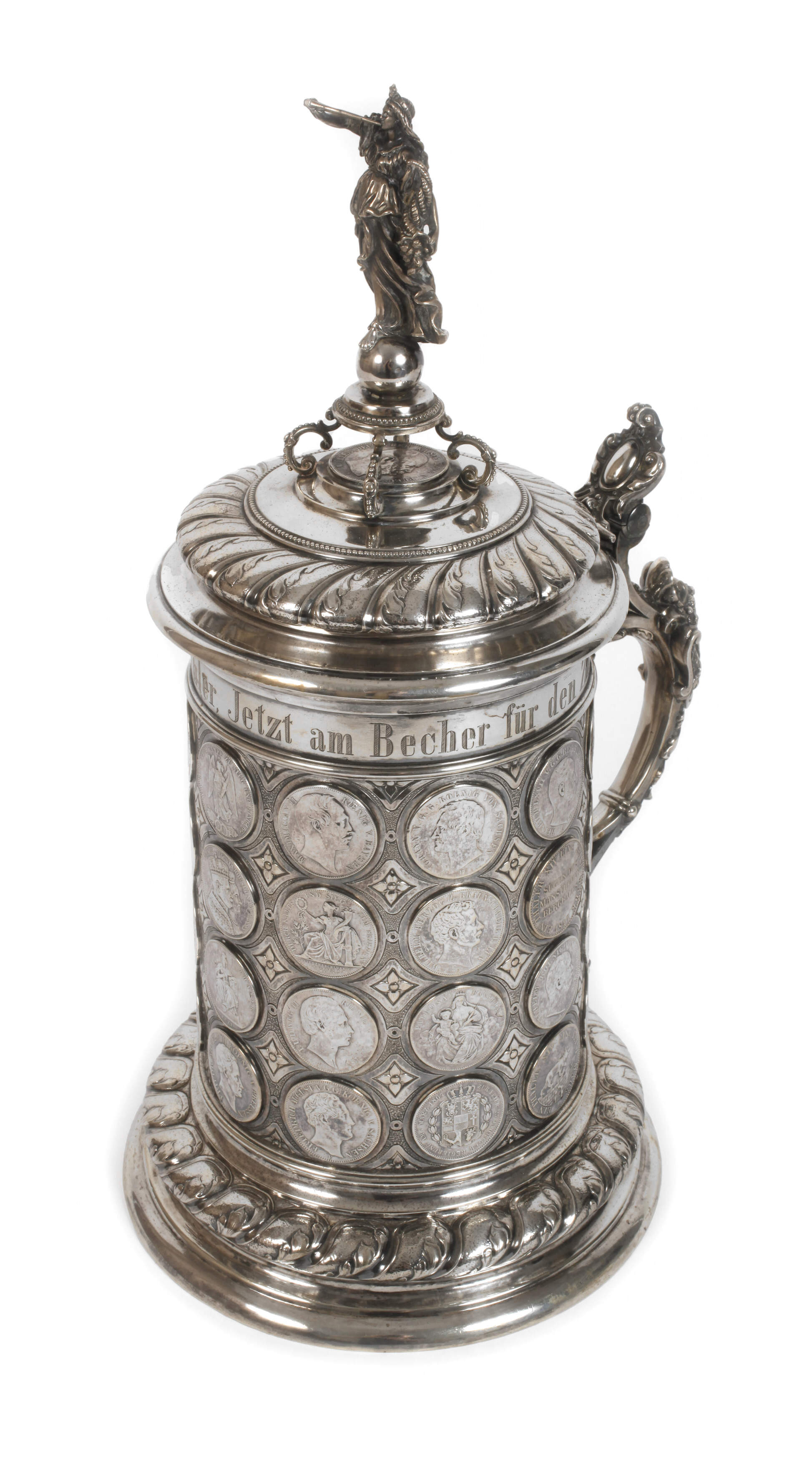 Großer Münzhumpen Silber