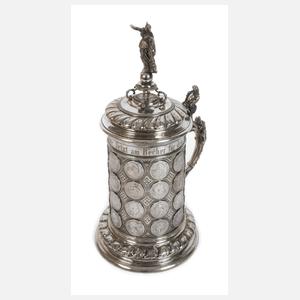 Großer Münzhumpen Silber