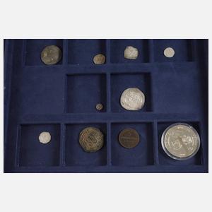 Konvolut historische Münzen