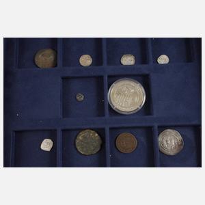 Konvolut historische Münzen
