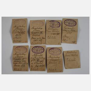 Konvolut historische Silbermünzen