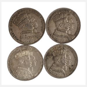 Vier Krönungstaler Preußen