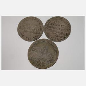 Konvolut Taler Preußen