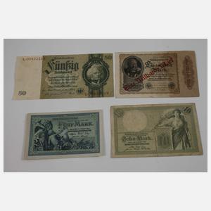 Konvolut Kleinmünzen und Scheine