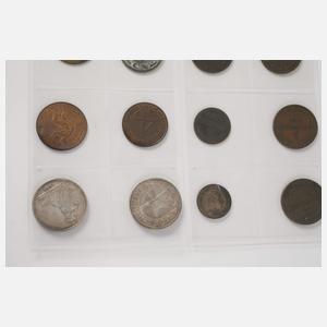 Konvolut Kleinmünzen