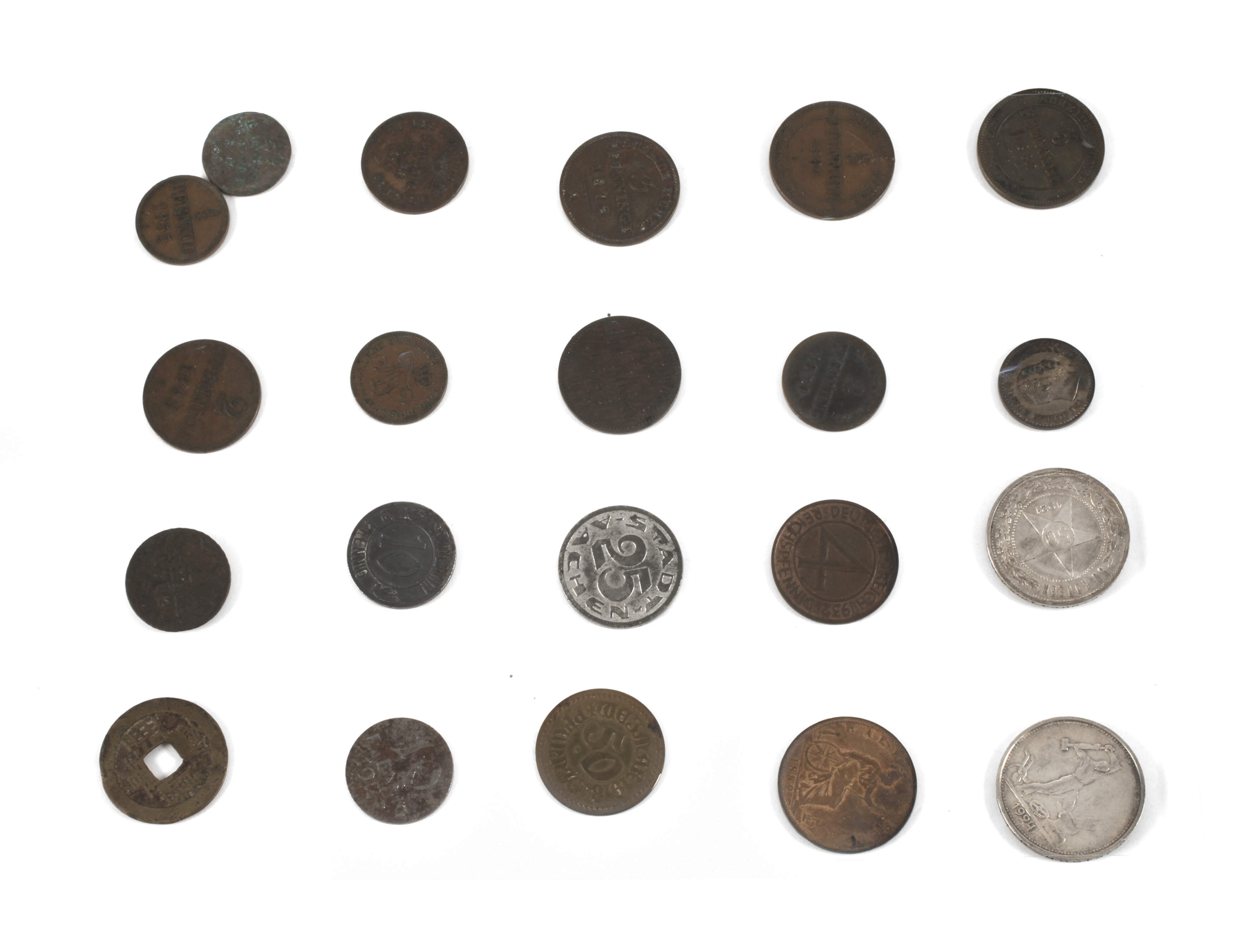 Konvolut Kleinmünzen
