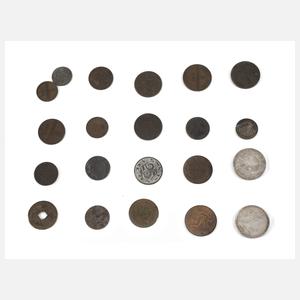Konvolut Kleinmünzen